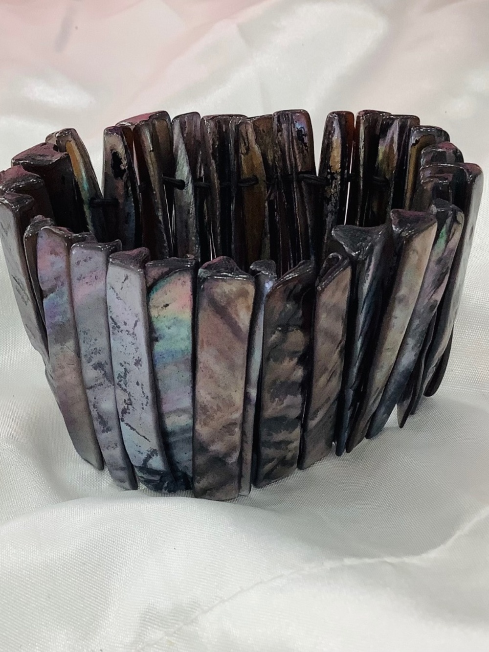 Vintage Mother of Pearl Shell Bracelet Great Gift